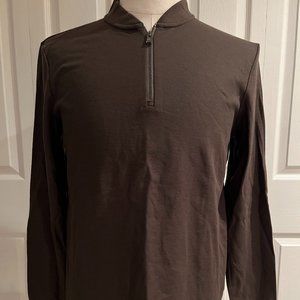 Boss 1/4 Zip Long Sleeve T-Shirt